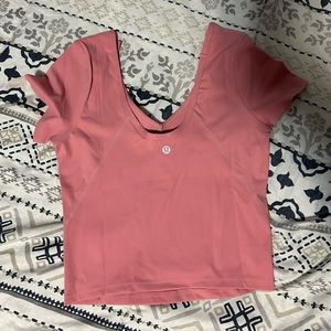 Brand New LuLulemon Cropped shirt
